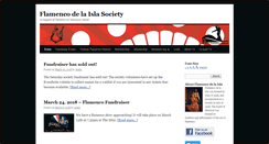 Desktop Screenshot of flamencodelaisla.org