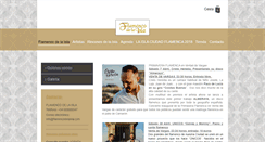 Desktop Screenshot of flamencodelaisla.com